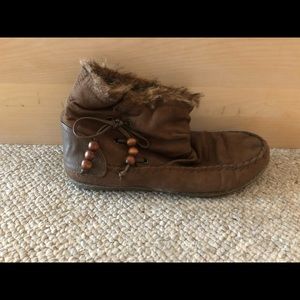 Call it spring brown moccasins